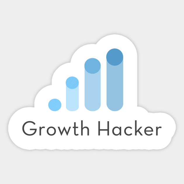 Growth Hacker Sticker by mangobanana